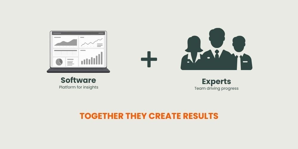Software and expert included in a subscription
